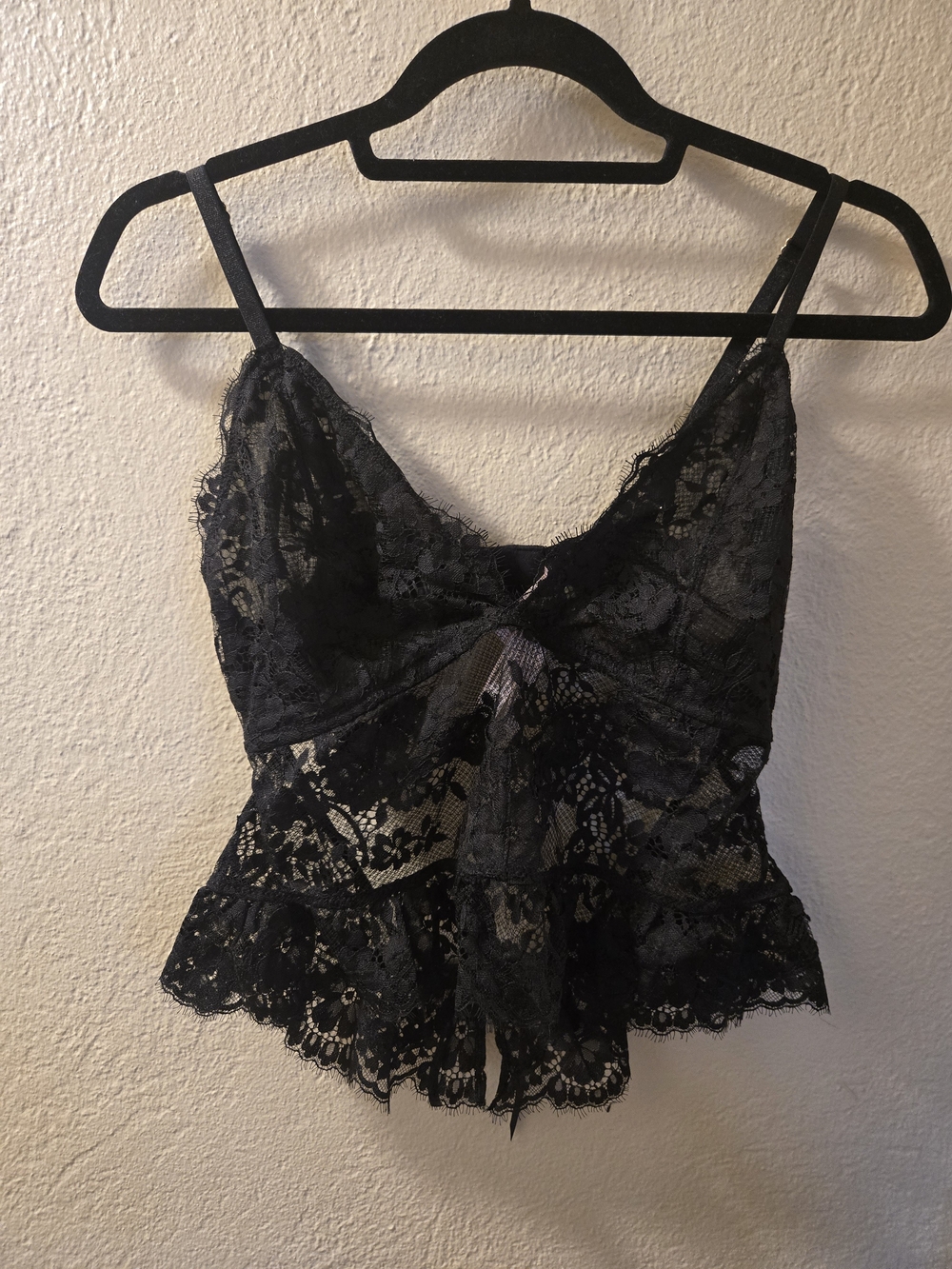 NWT Victoria's Secret Black Lace Bralette